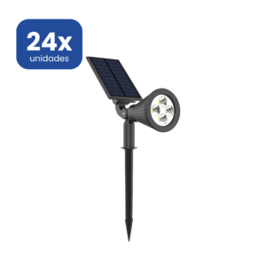 Pack Focos Solares de Estaca J133D con Panel Independiente