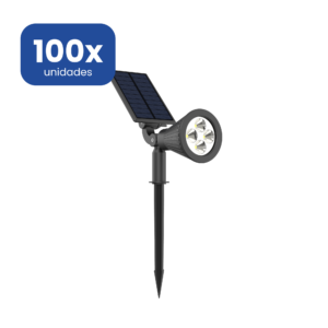 Pack Focos Solares de Estaca J133D con Panel Independiente