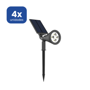 Pack Focos Solares de Estaca J133D con Panel Independiente
