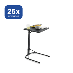Escritorio Plegable Regulable 43×43 cm para Portátil y Sofá