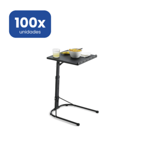 Escritorio Plegable Regulable 43x43 cm para Portátil y Sofá - 100 unidades