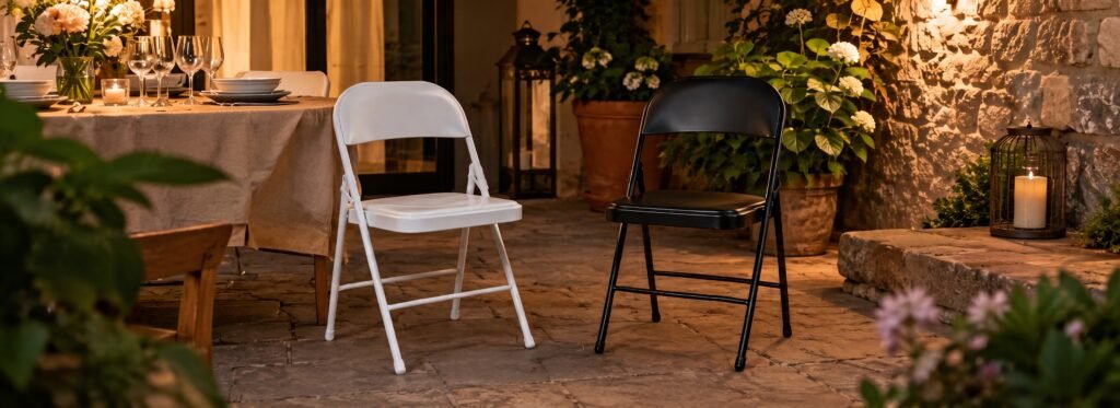 Sillas plegables para casa, jardín, asociaciones y pequeños negocios